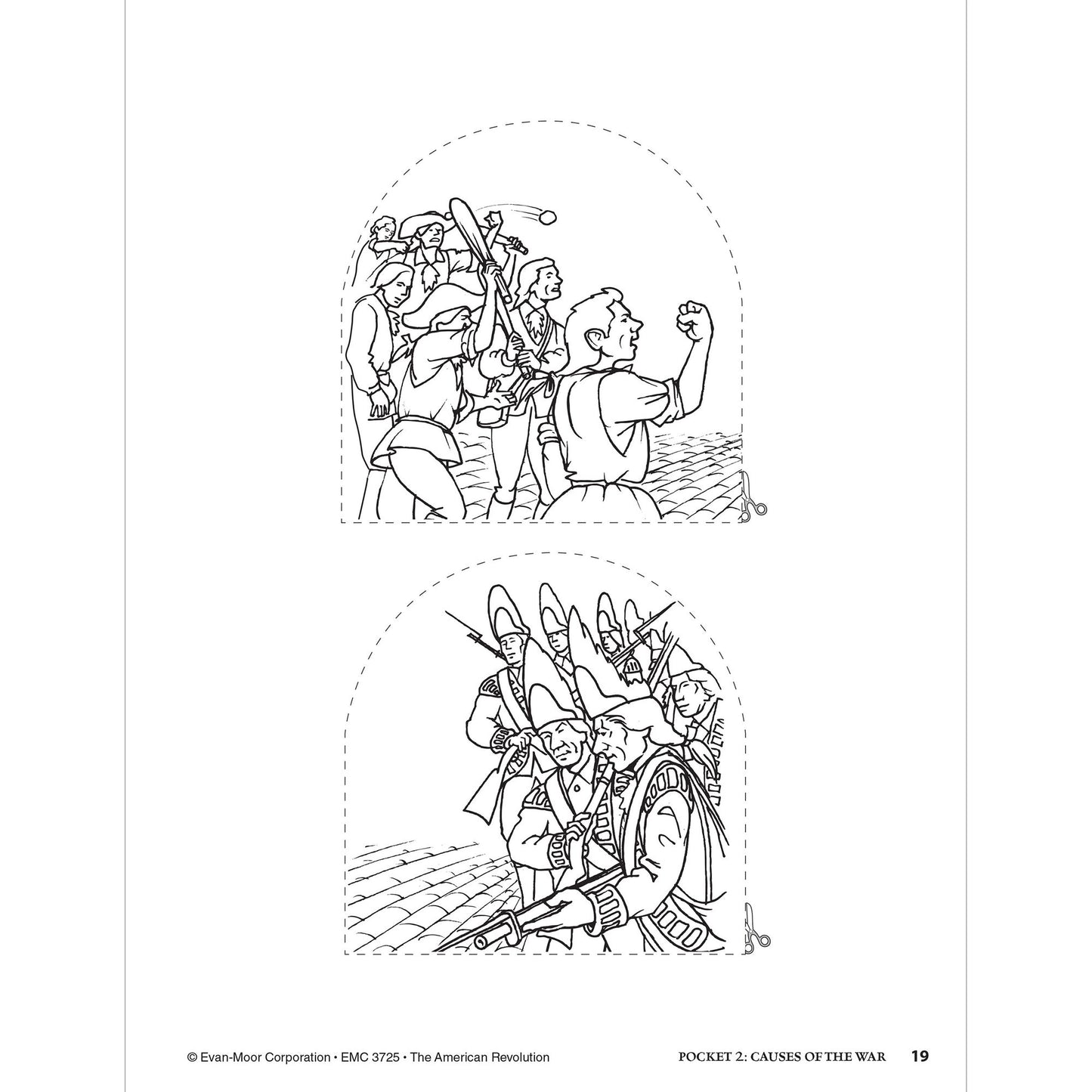 History Pockets, The American Revolution, Grades 4-6+