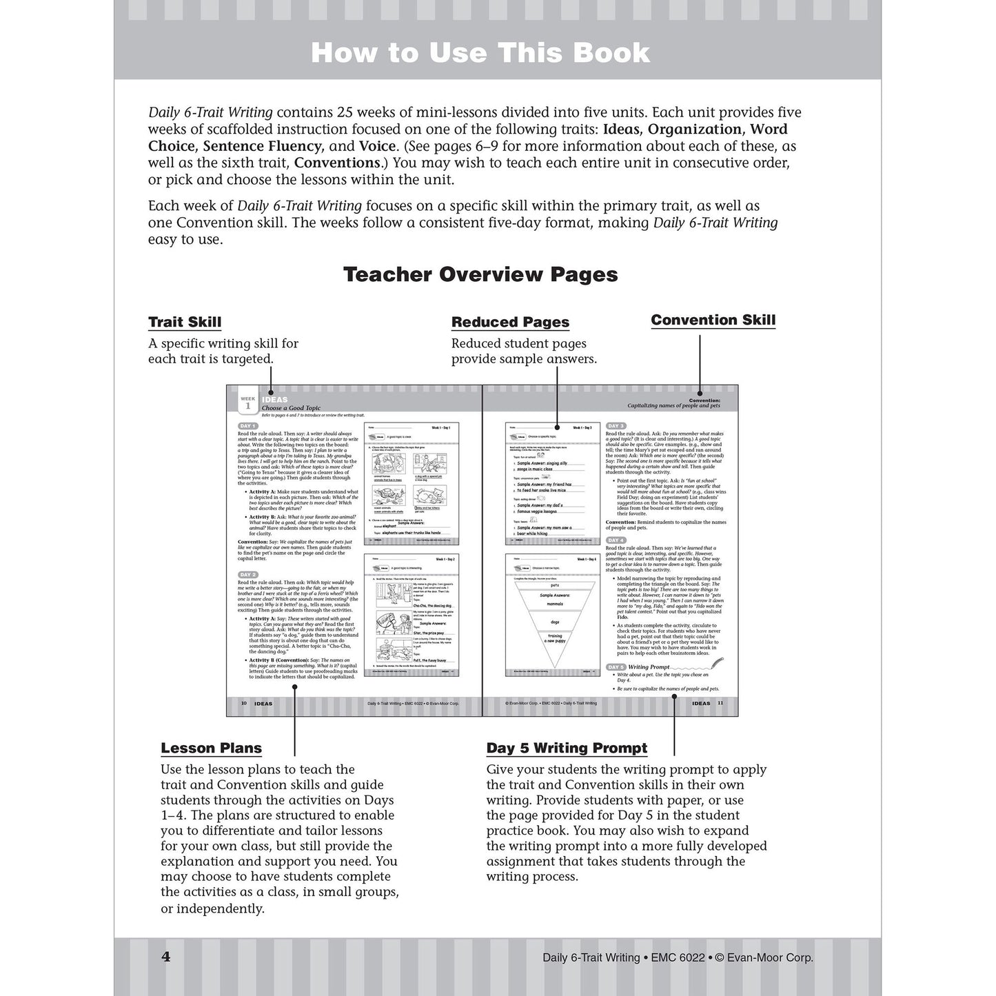 Daily 6-Trait Writing, Grade 2
