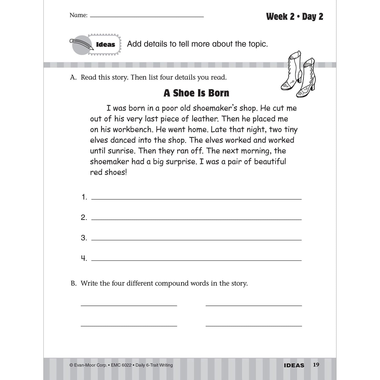 Daily 6-Trait Writing, Grade 2