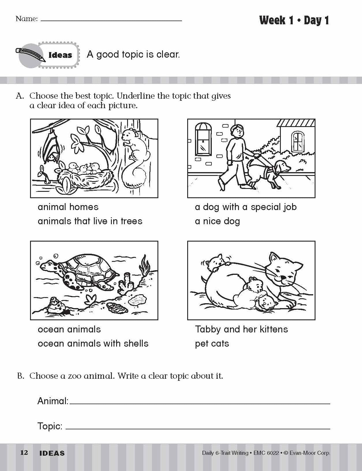 Daily 6-Trait Writing, Grade 2