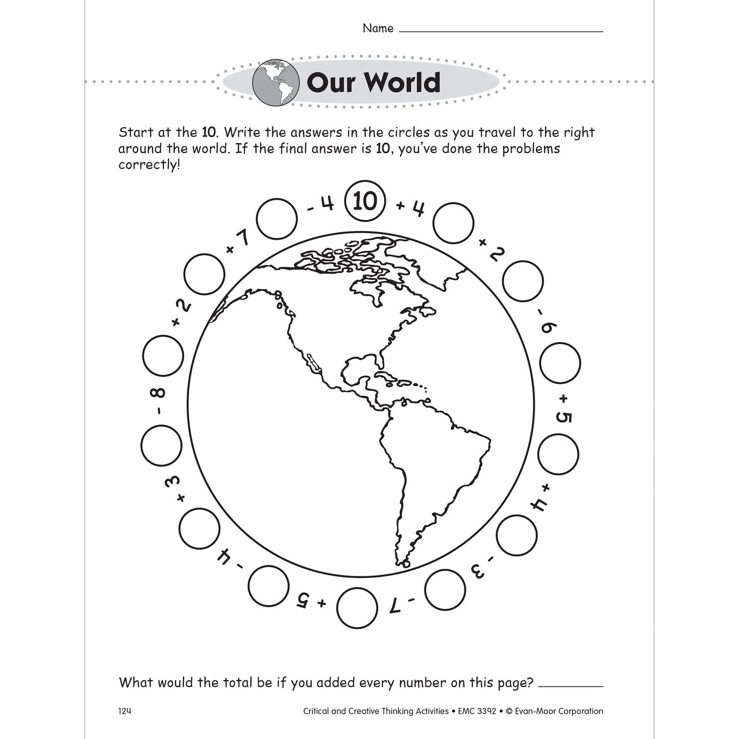 Critical and Creative Thinking Activities, Grade 2