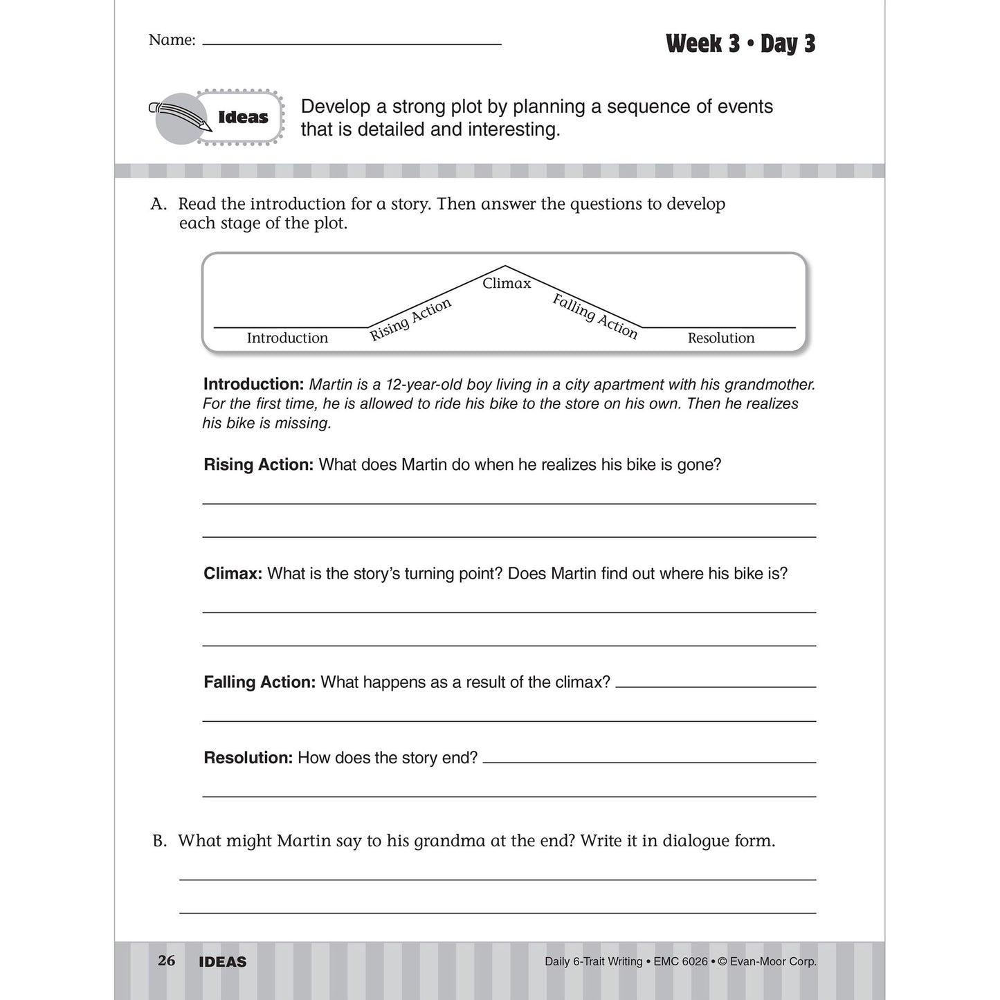 Daily 6-Trait Writing: Grade 6+