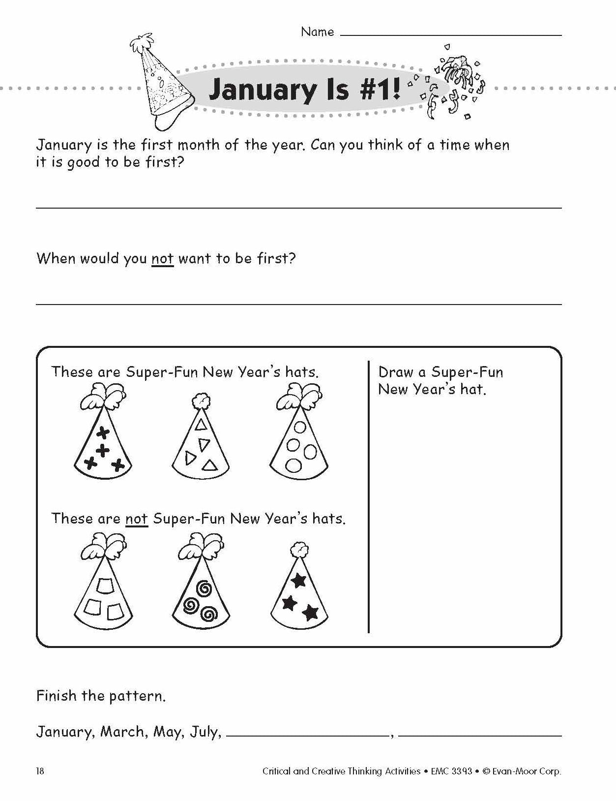 Critical and Creative Thinking Activities, Grade 3