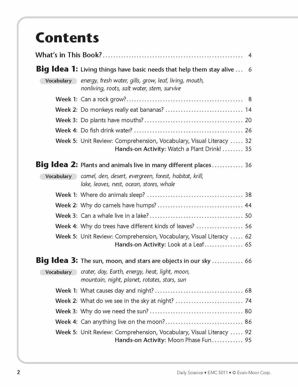 Daily Science, Grade 1