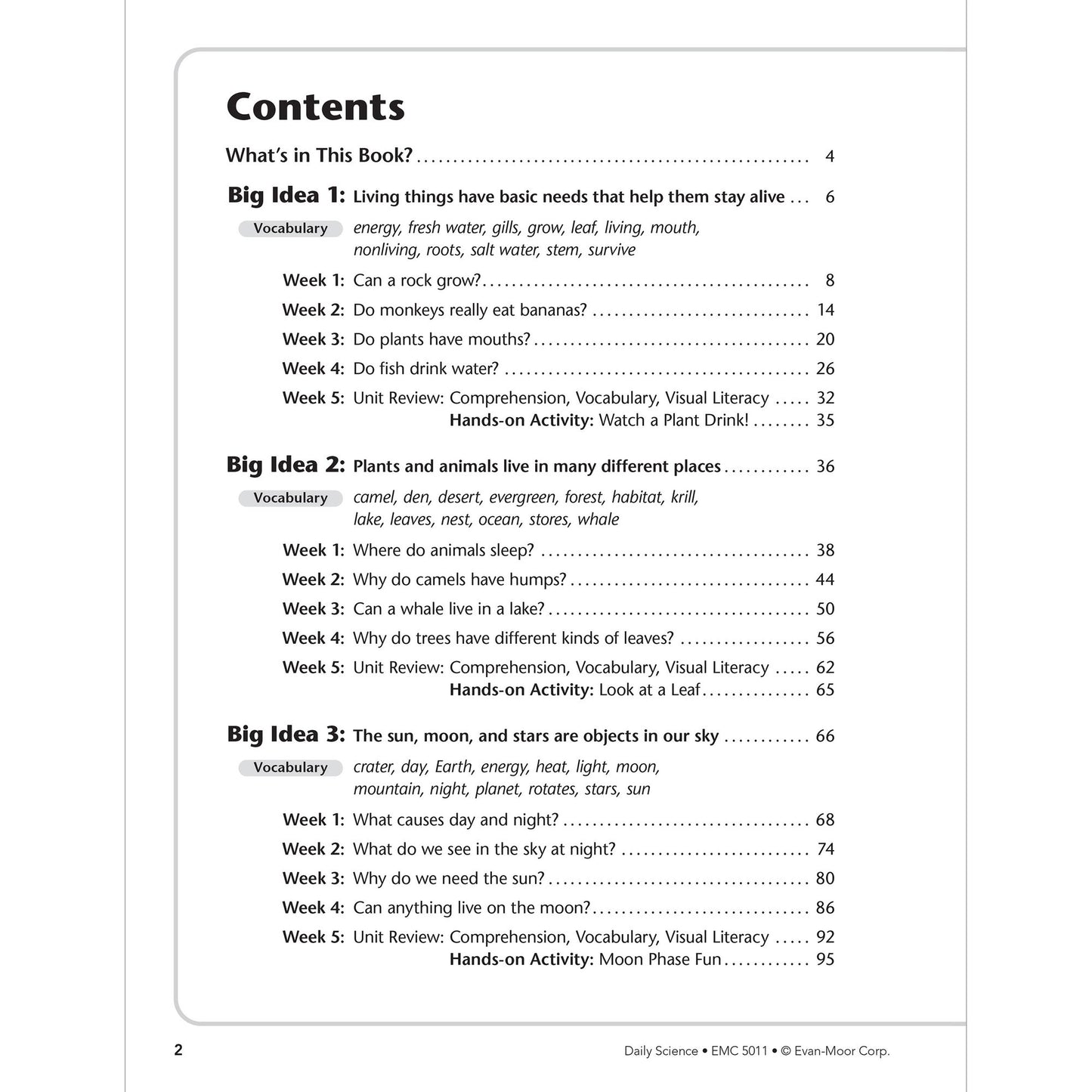 Daily Science, Grade 1