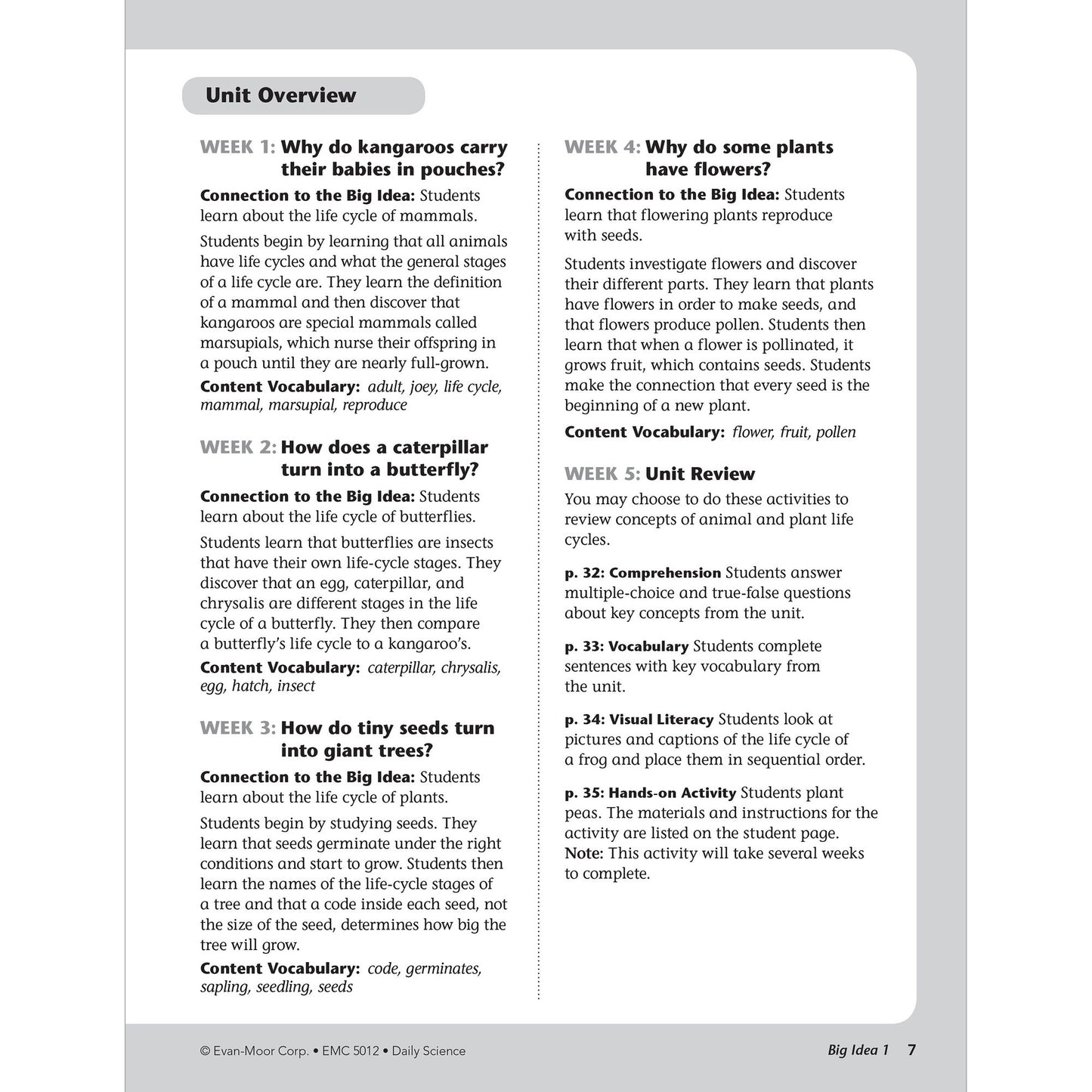 Daily Science, Grade 2