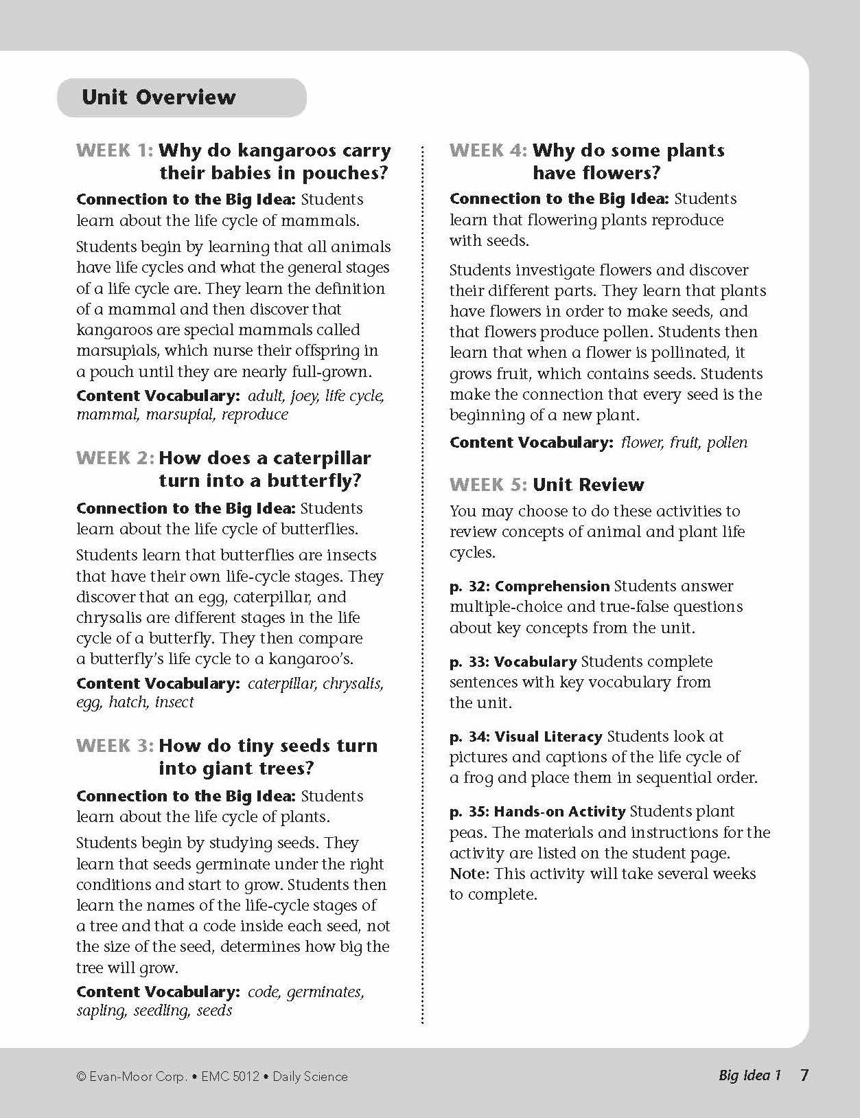 Daily Science, Grade 2