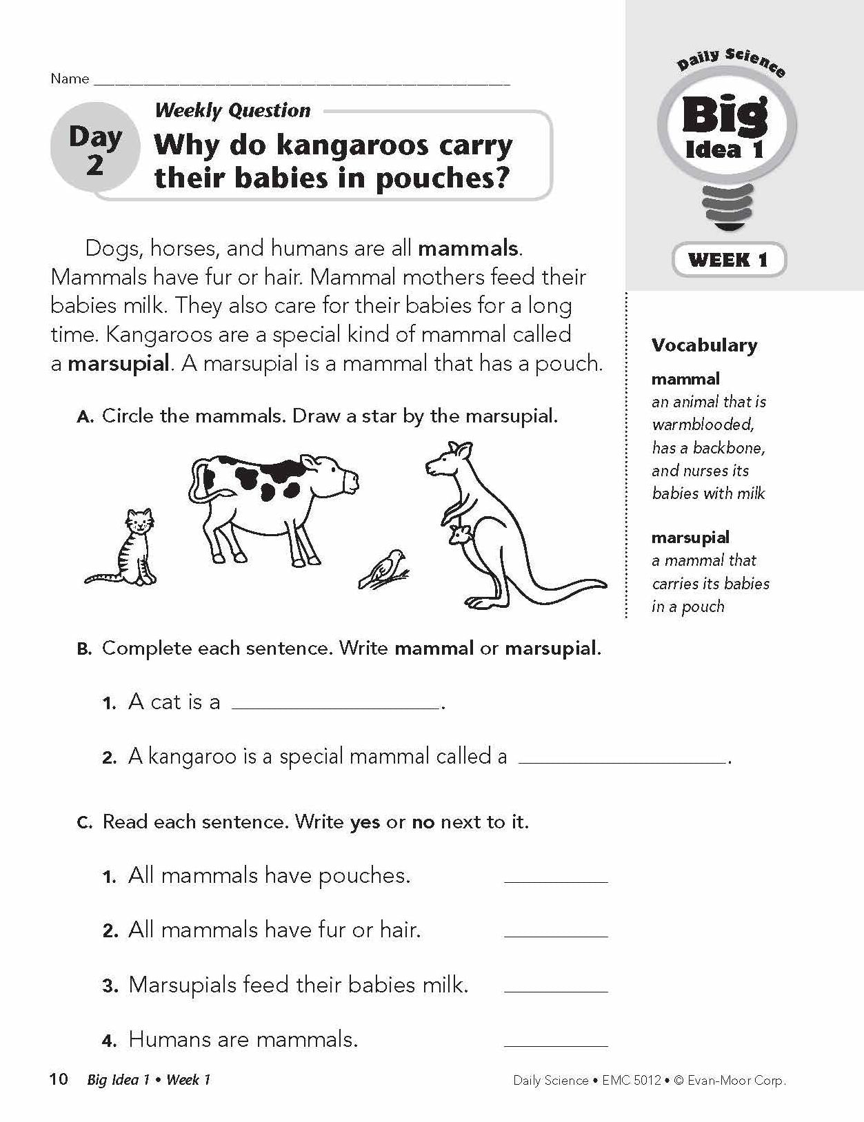 Daily Science, Grade 2