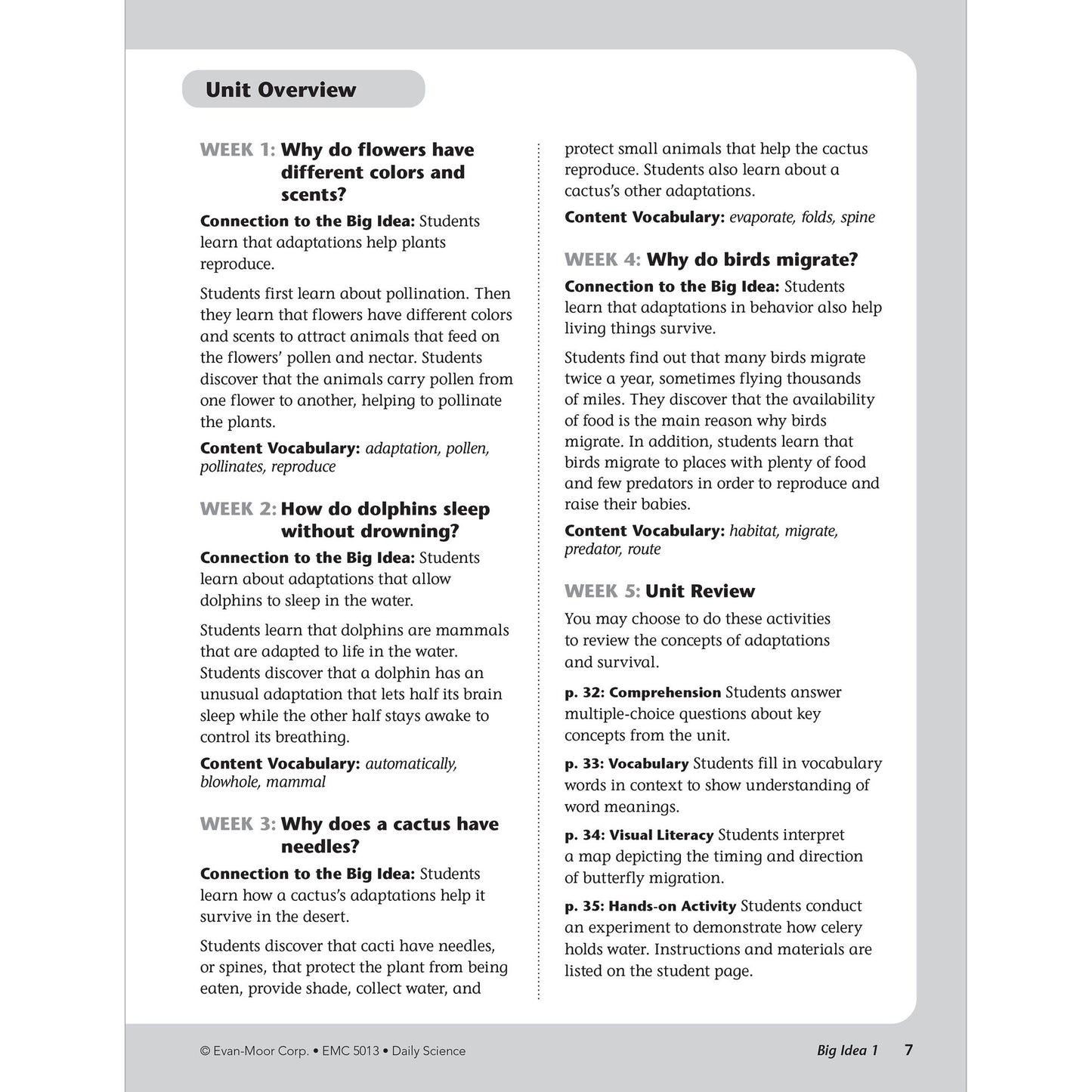 Daily Science, Grade 3