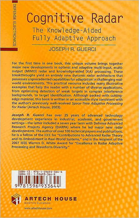 Cognitive Radar: The Knowledge-Aided Fully Adaptive Approach