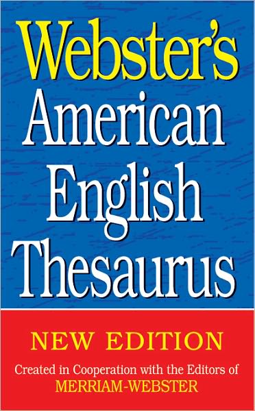 Webster's American English Thesaurus
