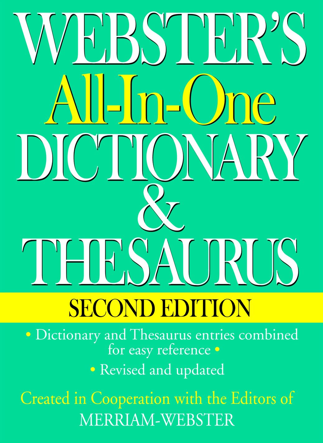 Webster's All-In-One Dictionary & Thesaurus