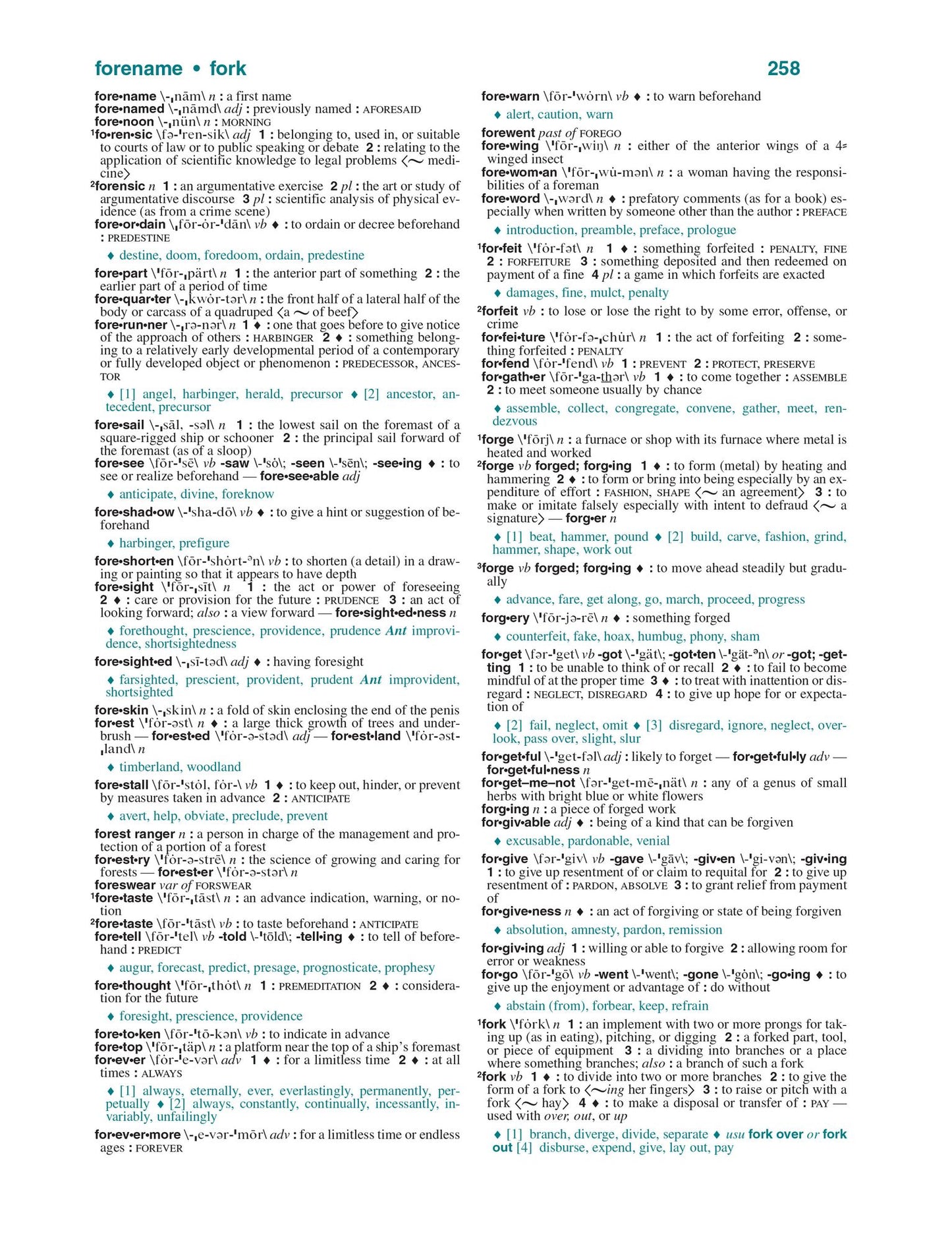 Webster's All-In-One Dictionary & Thesaurus