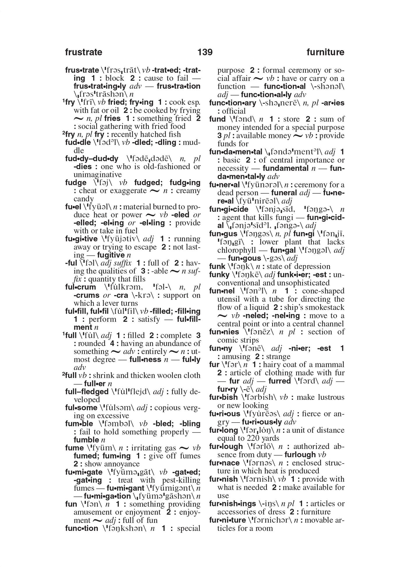 Webster's American English Dictionary