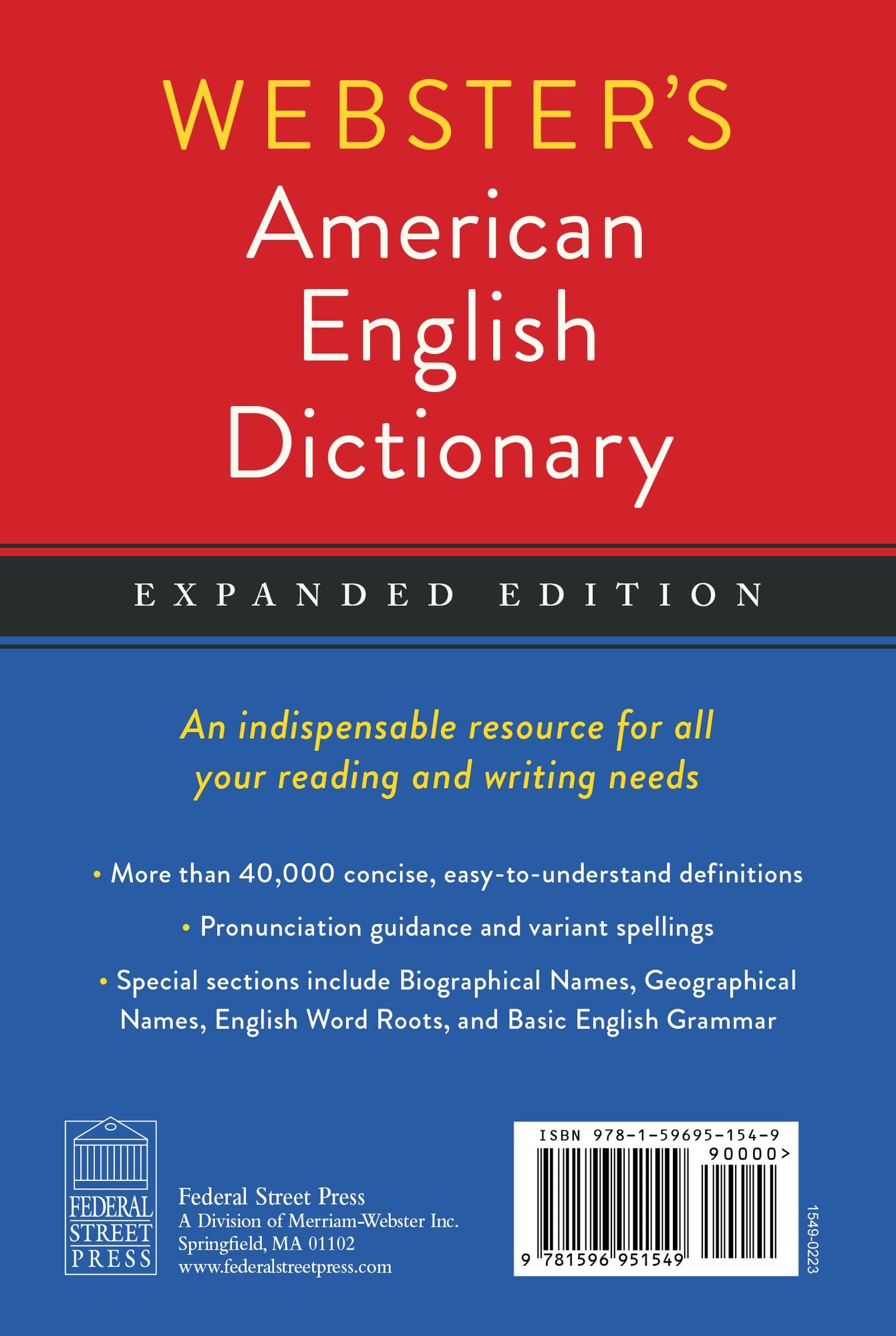 Webster's American English Dictionary