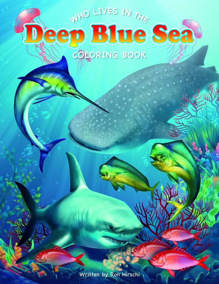 Who Lives in the Deep Blue Sea Coloring & Activity Book