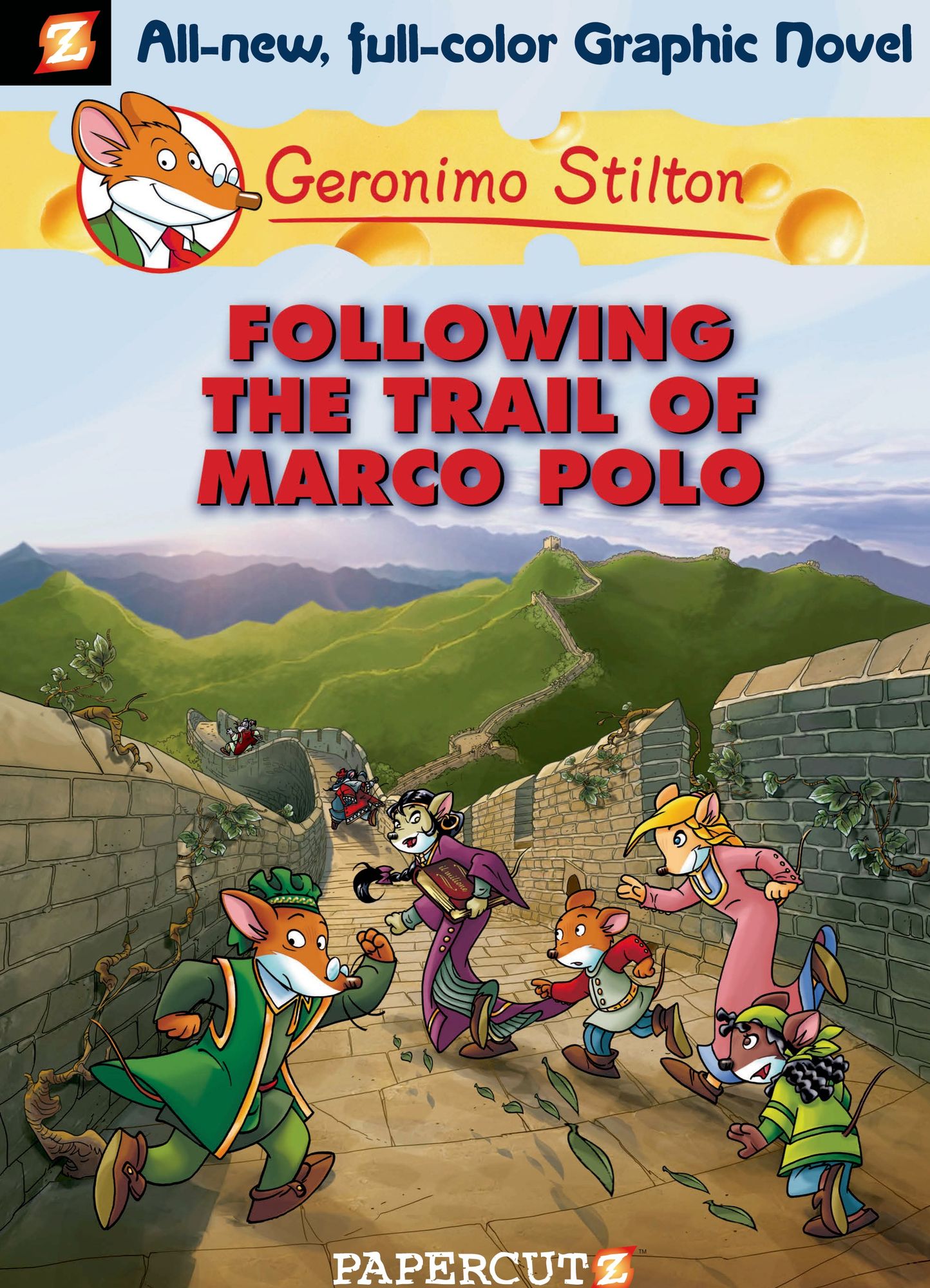 Following the Trail of Marco Polo (Geronimo Stilton Graphic Novels Series #4)