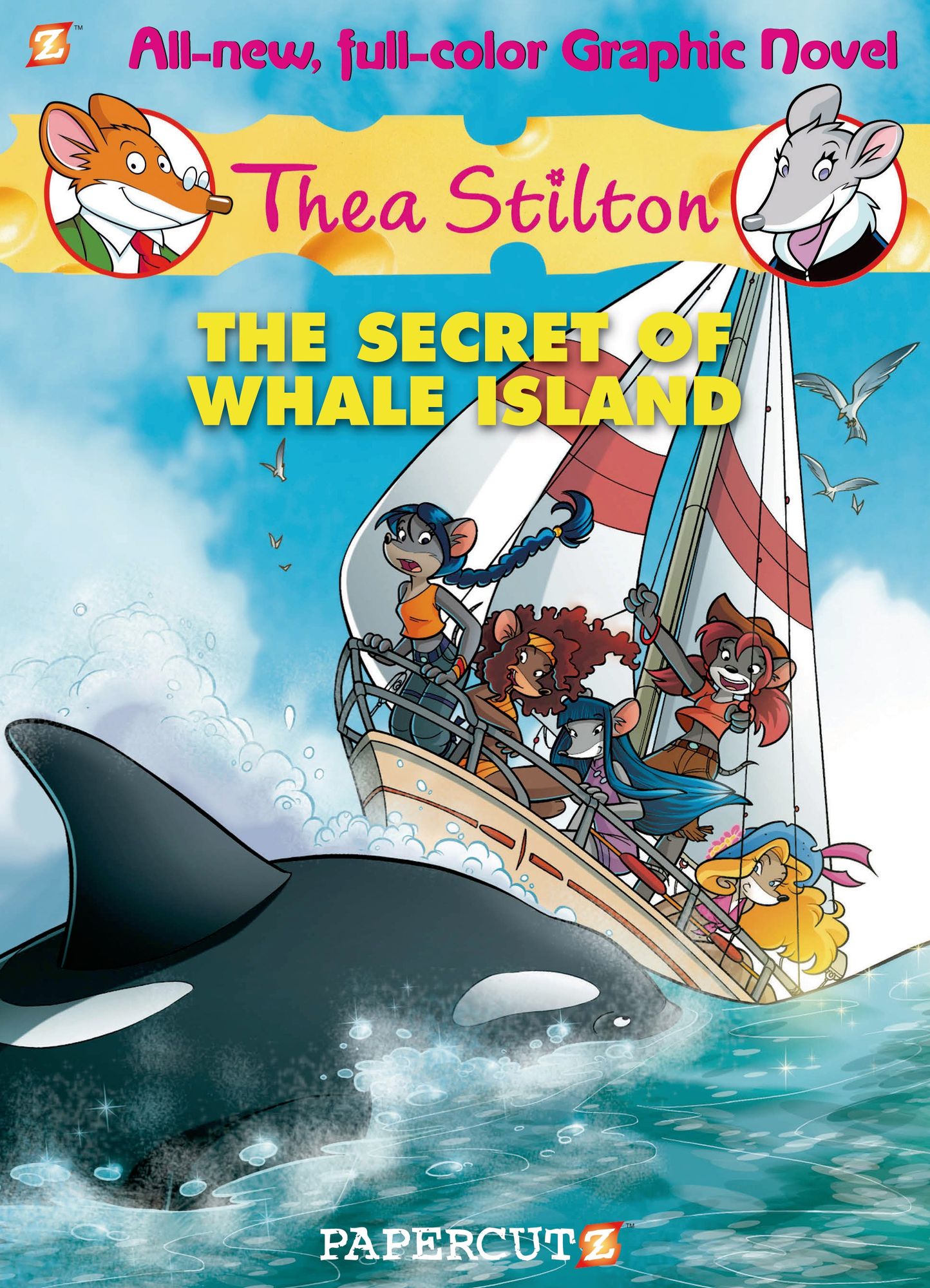 The Secret of Whale Island (Thea Stilton Graphic Novels Series #1)