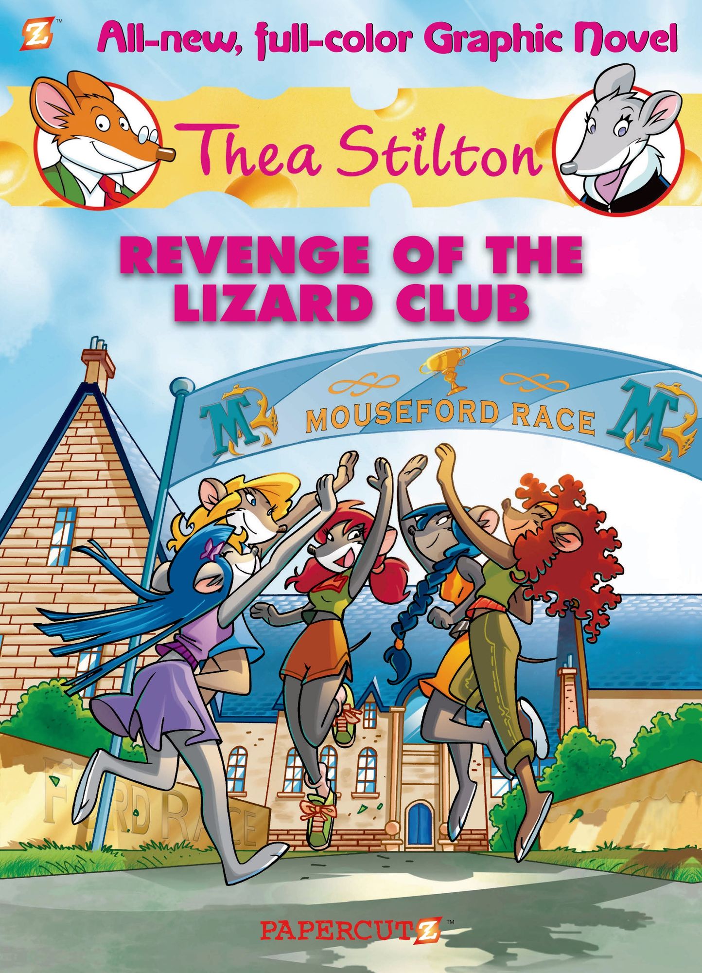Revenge of the Lizard Club (Thea Stilton Graphic Novels Series #2)