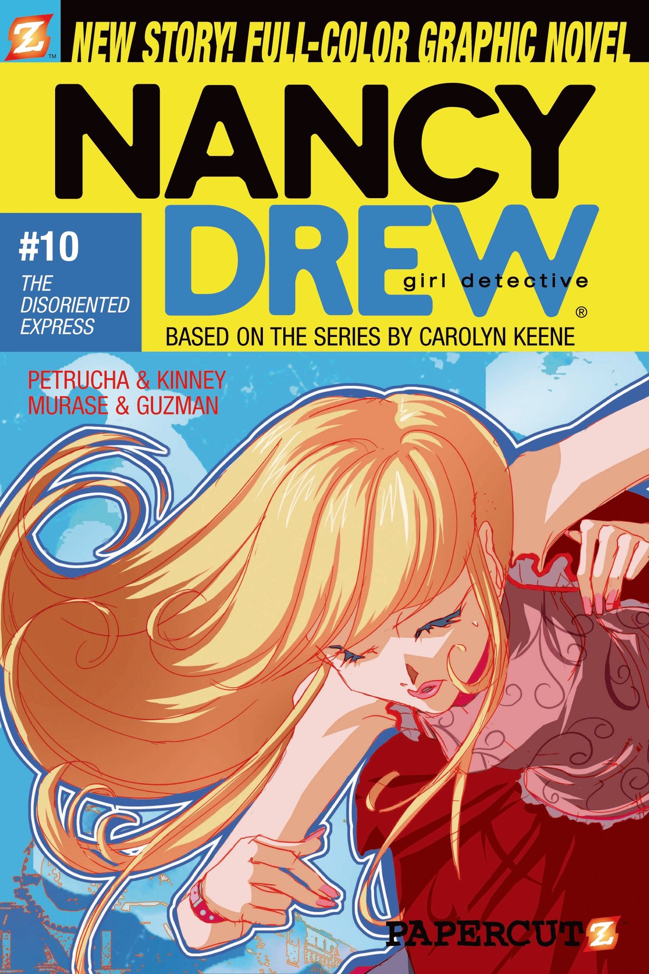 The Disoriented Express (Nancy Drew Graphic Novel Series #10)