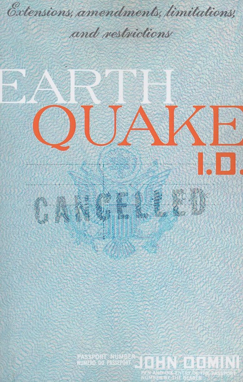 Earthquake I. D.