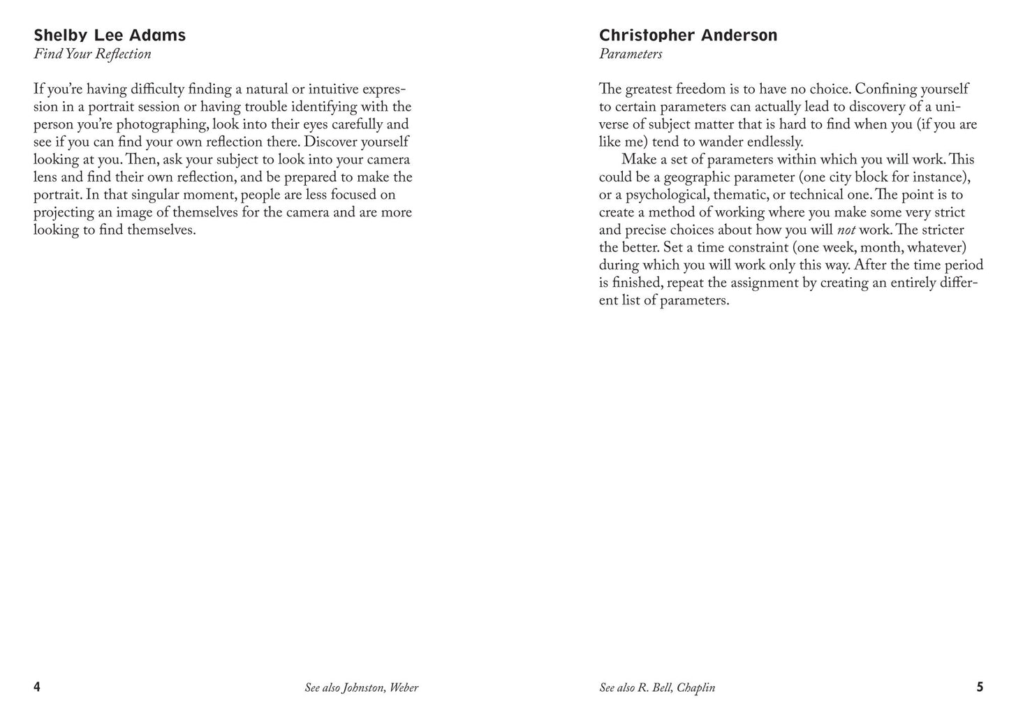 The Photographer's Playbook: 307 Assignments and Ideas