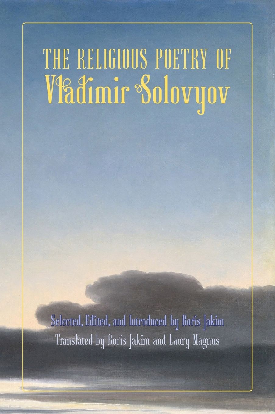 The Religious Poetry Of Vladimir Solovyov
