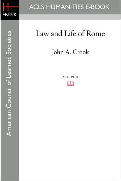 Law And Life Of Rome