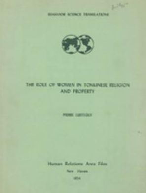 The Role Of Women In Tonkinese Religion And Property