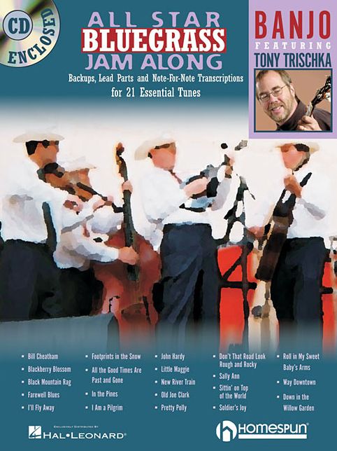 All-Star Bluegrass Jam-along: For Banjo
