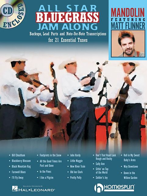 All-Star Bluegrass Jam-along: For Mandolin