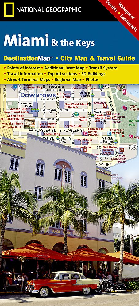 Rand McNally Miami, Florida and the Keys: Folded Map