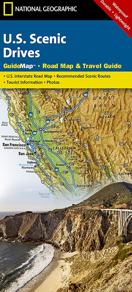 U. S. Scenic Drives GuideMap