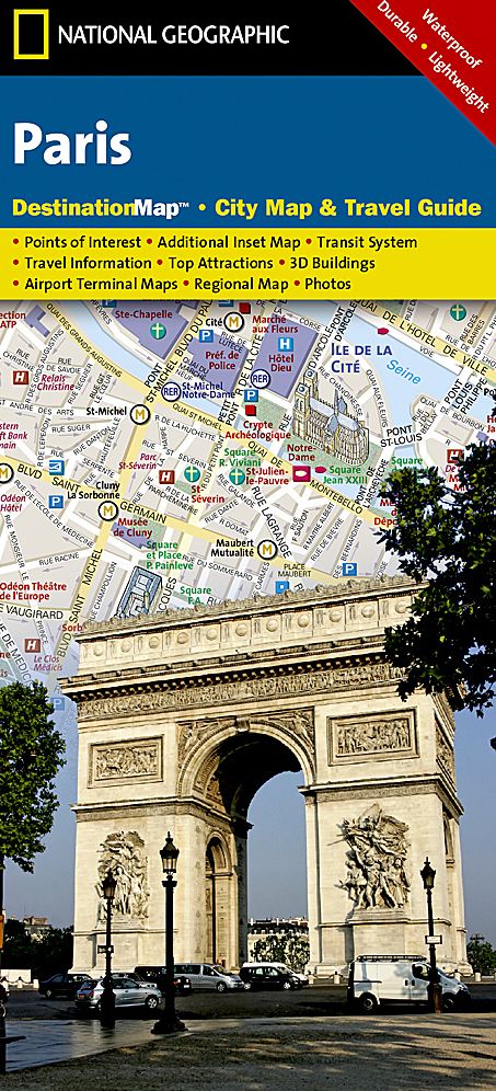 Paris Destination Map
