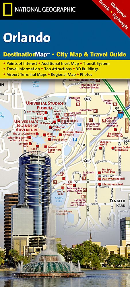 Orlando, Florida Destination Map