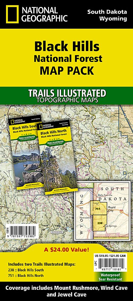 Black Hills National Forest [map Pack Bundle]