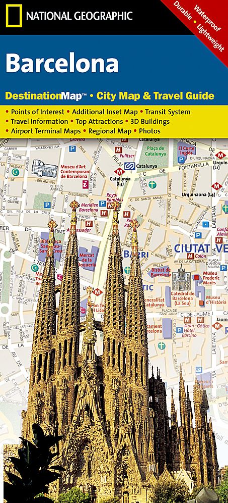 Barcelona City Map and Travel Guide