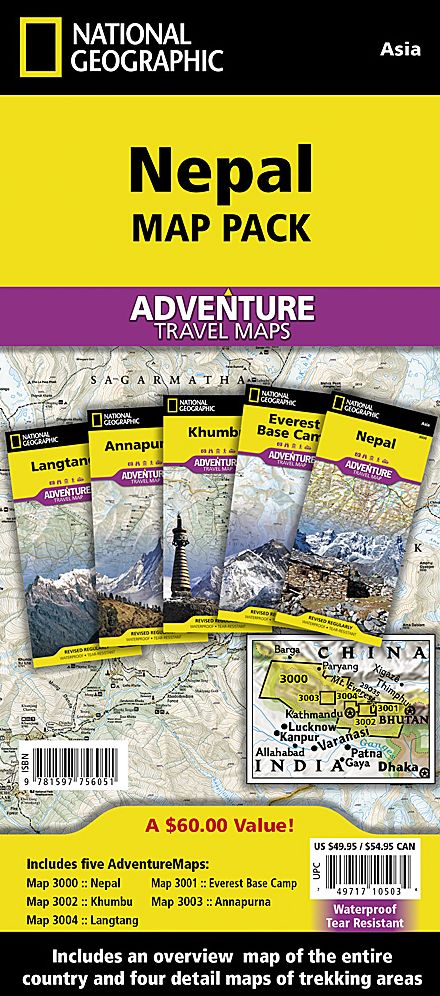 Nepal [map Pack Bundle]