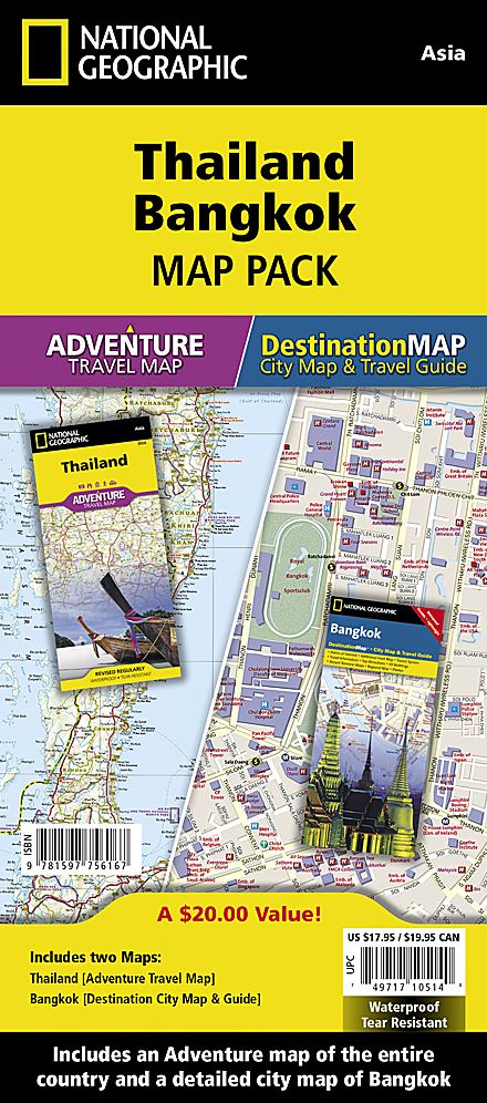 Thailand, Bangkok [map Pack Bundle]