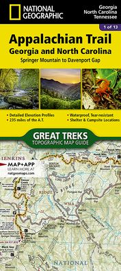 Appalachian Trail, Springer Mountain to Davenport Gap [georgia, North Carolina, Tennessee]