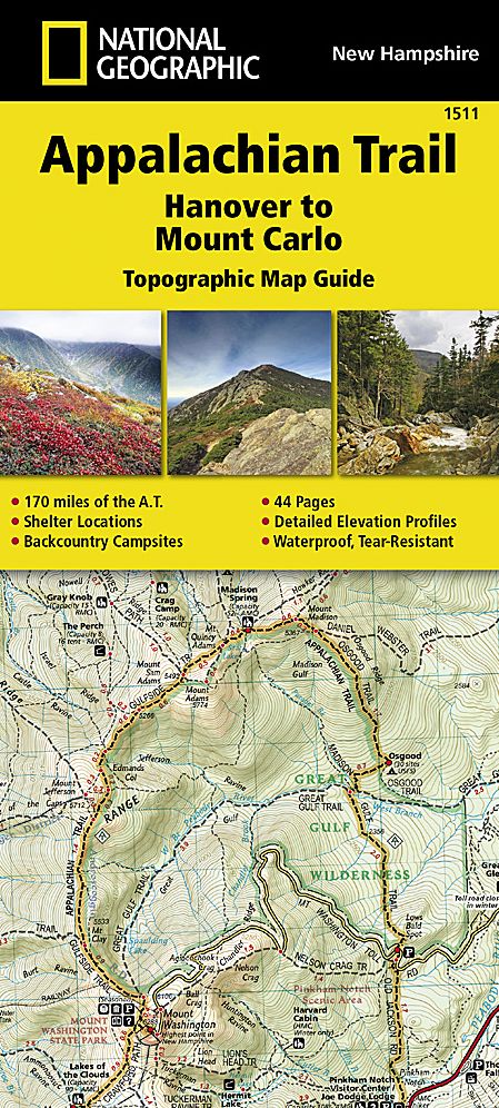 Appalachian Trail, Hanover to Mount Carlo [new Hampshire]