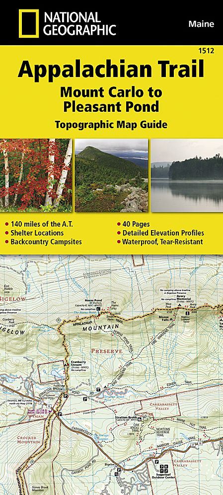 Appalachian Trail, Mount Carlo to Pleasant Pond [maine]