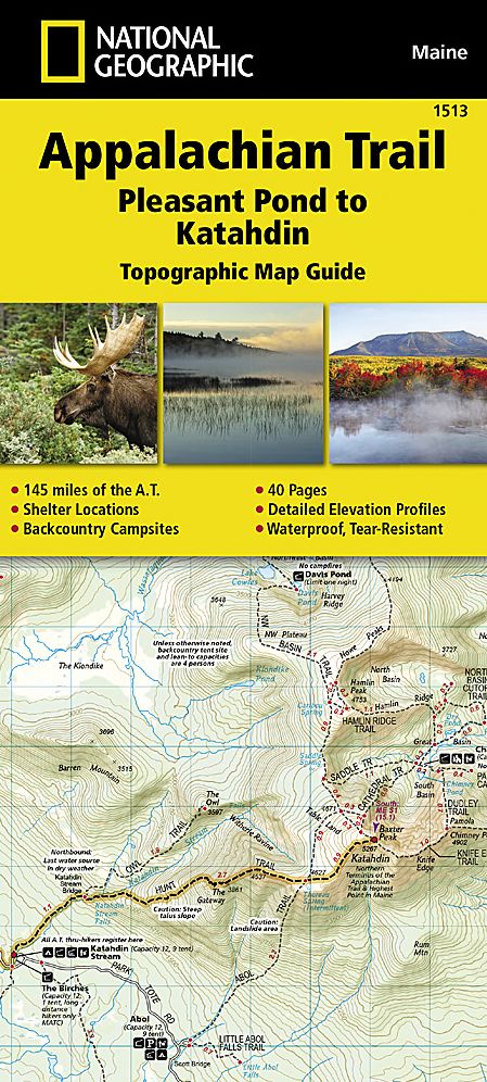 Appalachian Trail, Pleasant Pond to Katahdin [maine]
