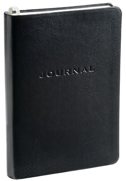Black Cervo Bound Lined Journal (5" x 7")