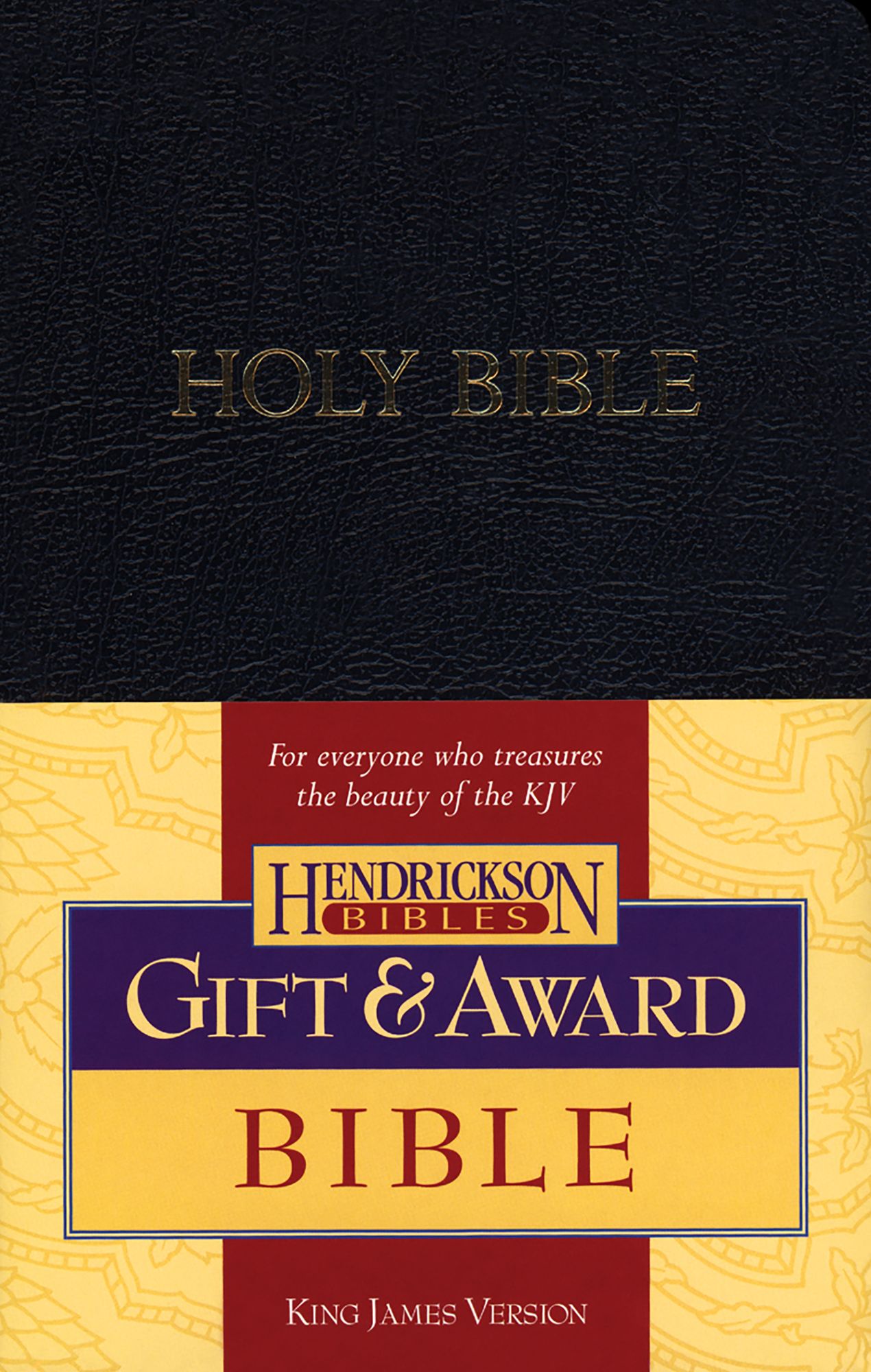 KJV Gift & Award Bible: King James Version, Black Imitation Leather