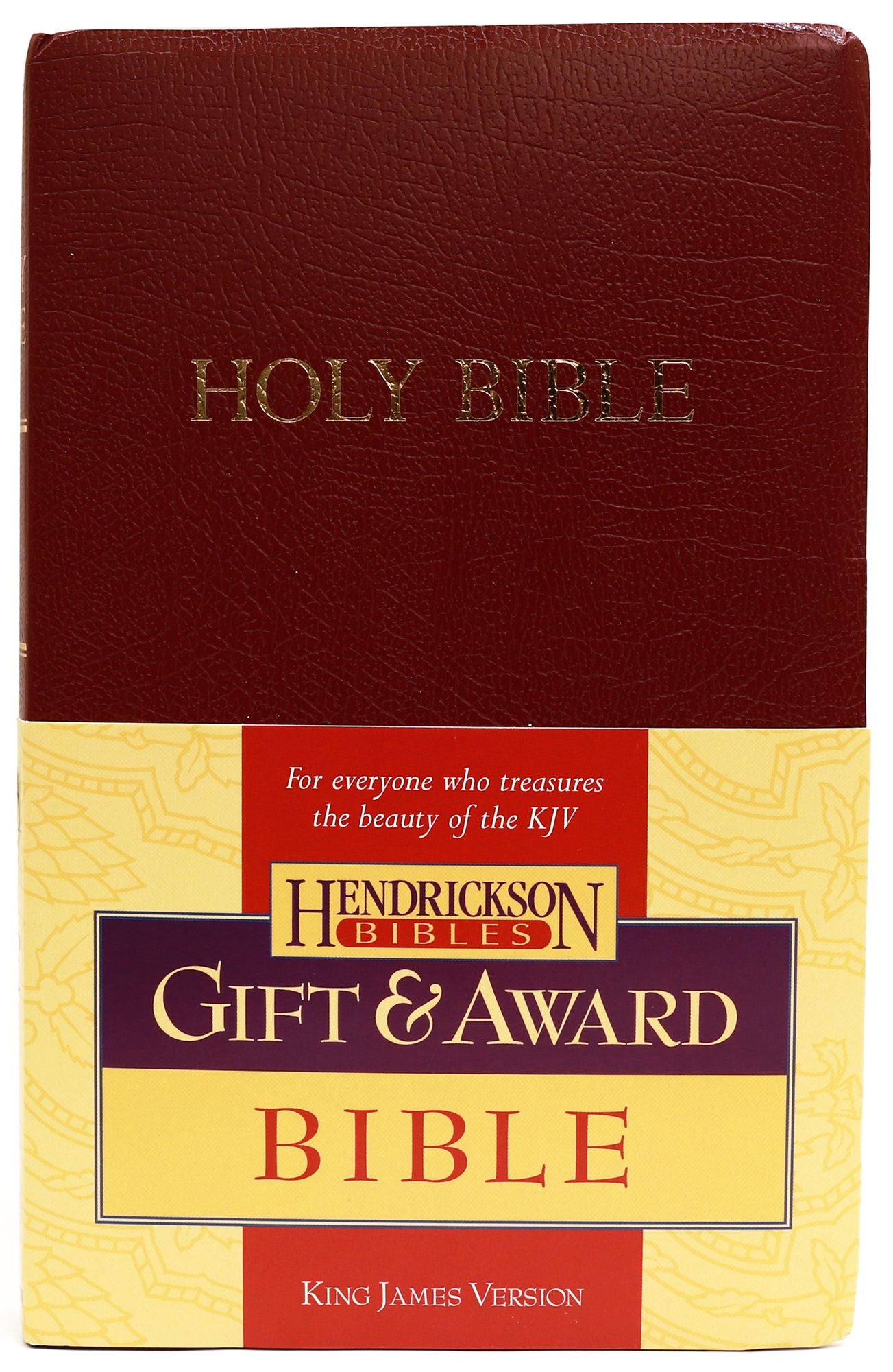 KJV Gift & Award Bible: King James Version, Burgundy Imitation Leather
