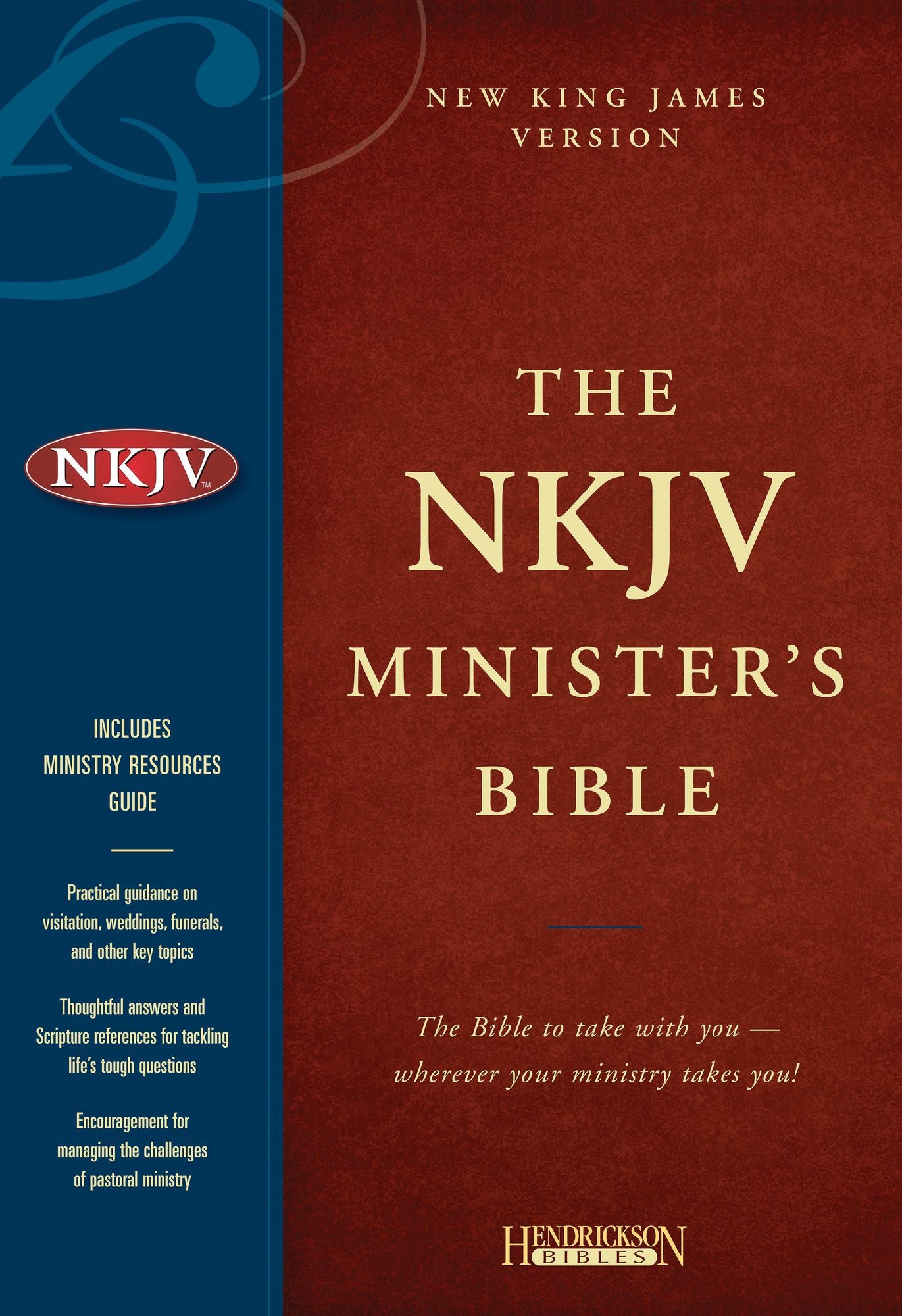 NKJV Minister's Bible: New King James Version, Black Genuine Leather