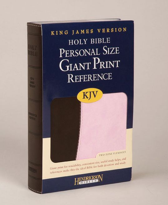 Personal Size Giant Print Reference Bible-KJV