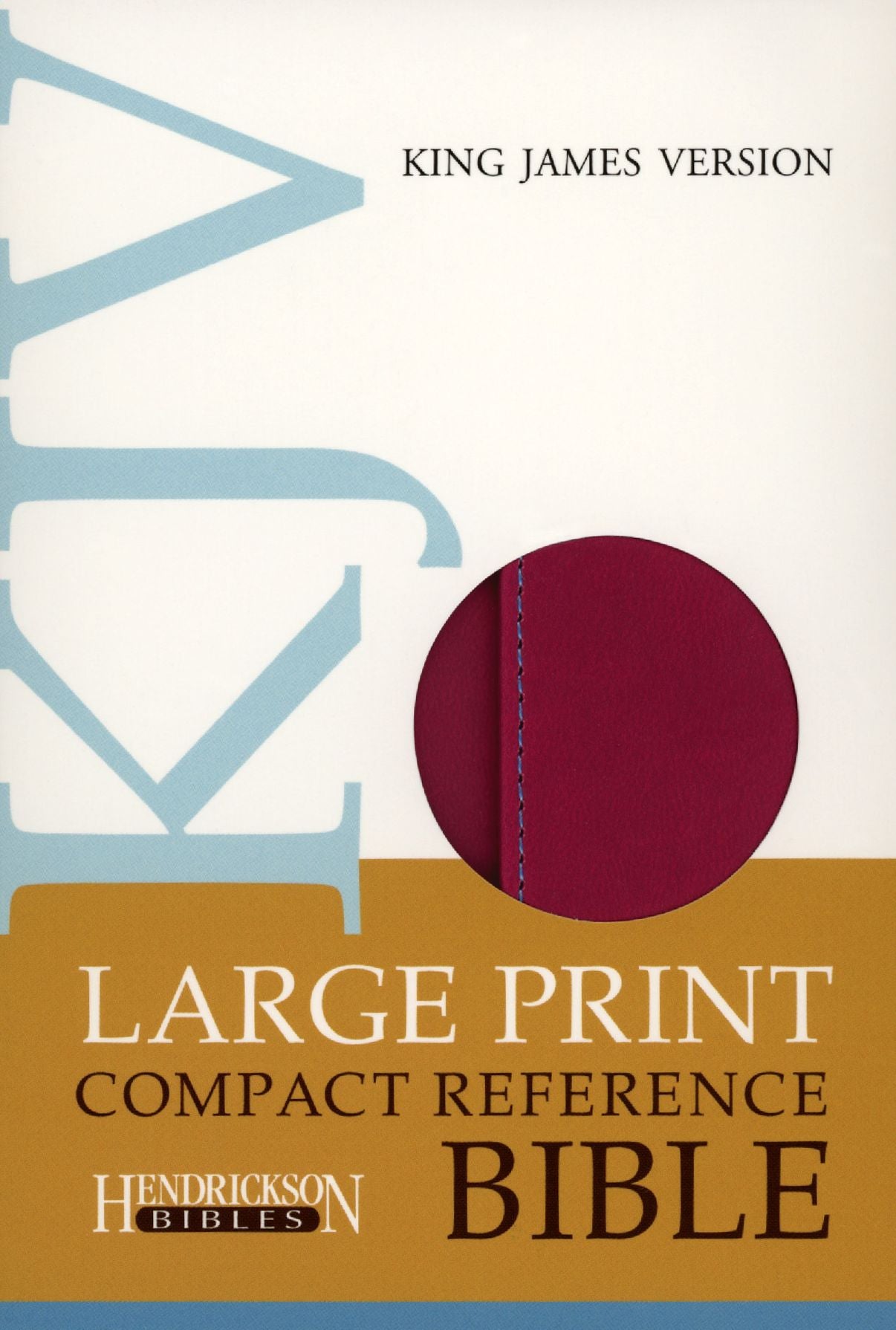 Large Print Compact Reference Bible-KJV-Magnetic Flap