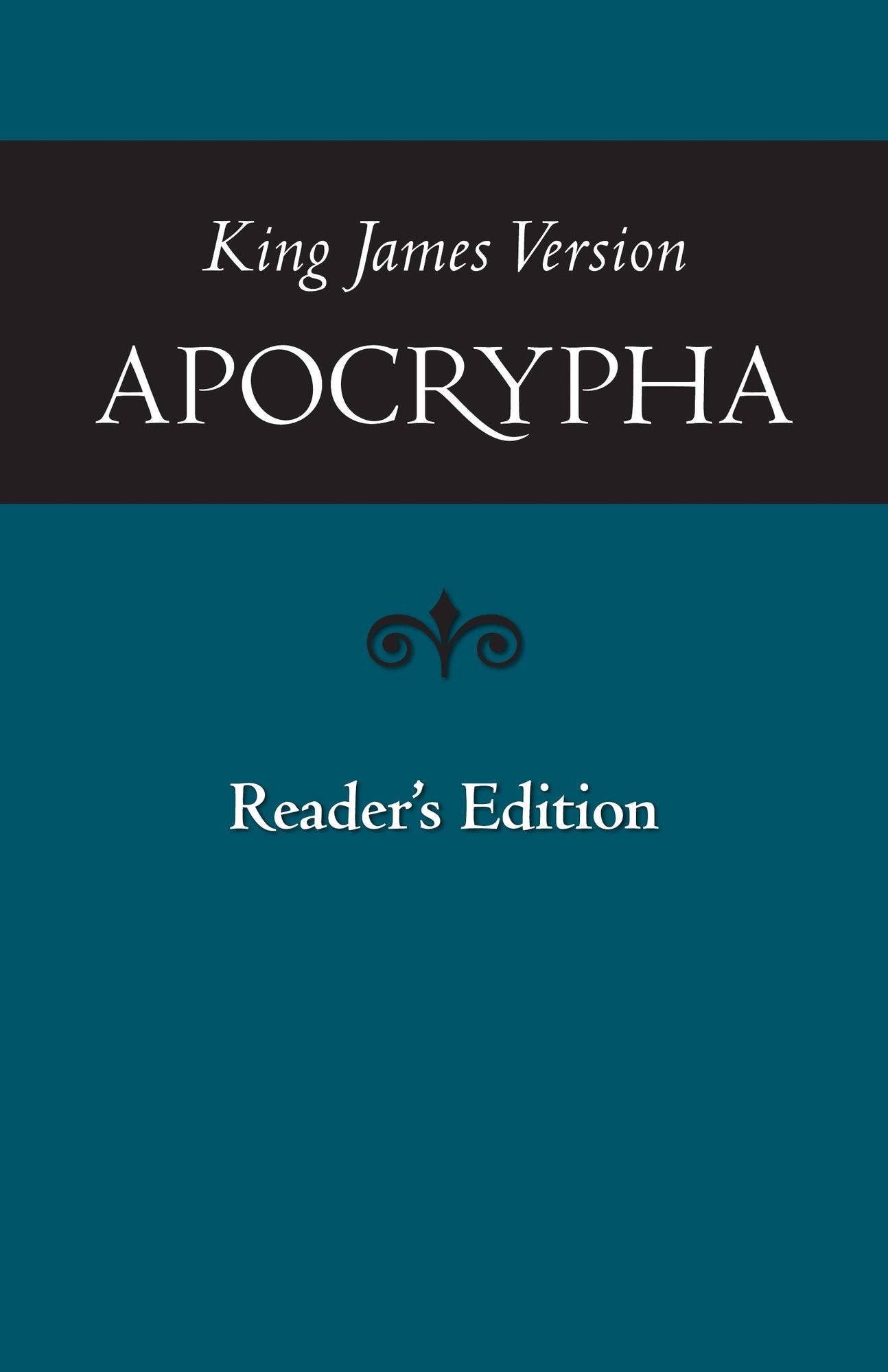 KJV Apocrypha, Reader's Edition